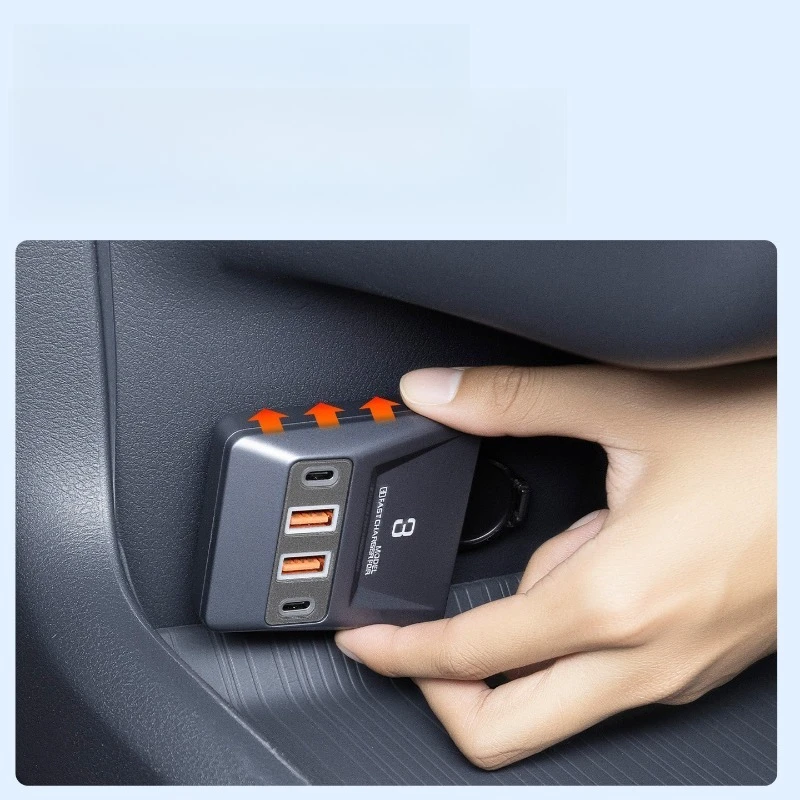 

Safe Fast Charging Dock for Toyota Sienna Granvia - Cigarette Lighter Center Console Car Adapter