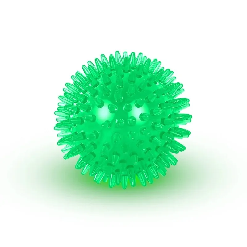 

Игрушечный мяч для собак, устойчивый к укусам и зубцам, с высокоэластичным звуком TPR, заостренным шариком с шипами, плавающей водой