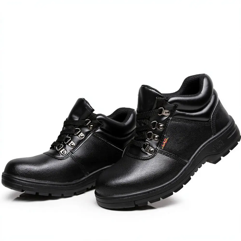 For Leiandun Safety Boots Steel Toe Anti Smashing Protective Industrial Footwear High Ankle Work Shoes Winter Warm Style