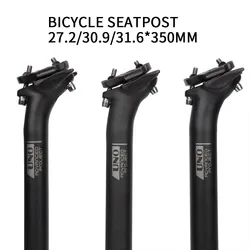 Bicycle Seatpost MTB Seat Tube 20.7/30.9/31.6mm Seat Post Bicycl Aluminum Seatpost 350mm 3D One-piece Forged Bike Parts