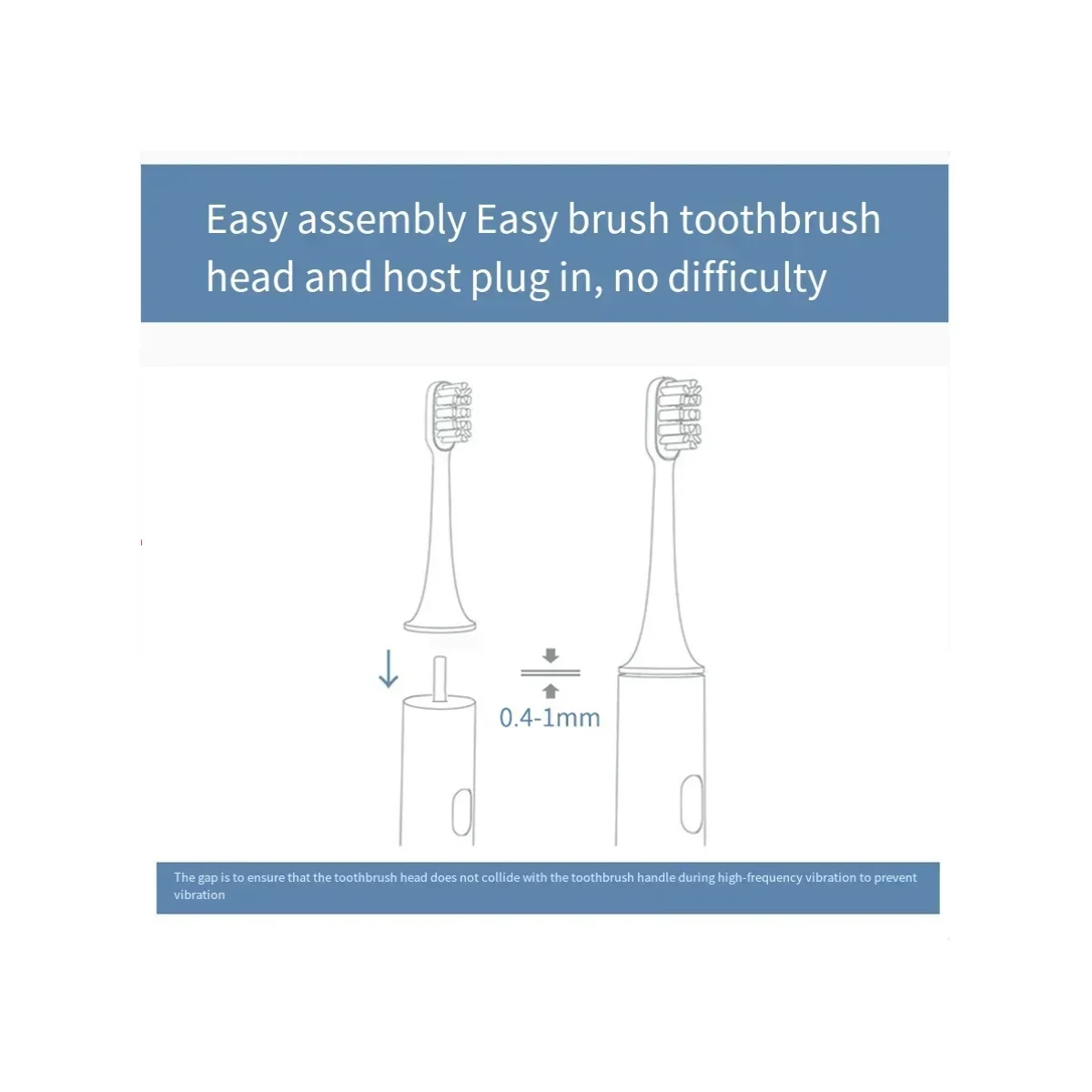 SOOCAS 교체 칫솔 헤드, 전동 칫솔 딥 클리닝 교체, X3Pro, X3U, X5, V1, V2, X1, 10 개