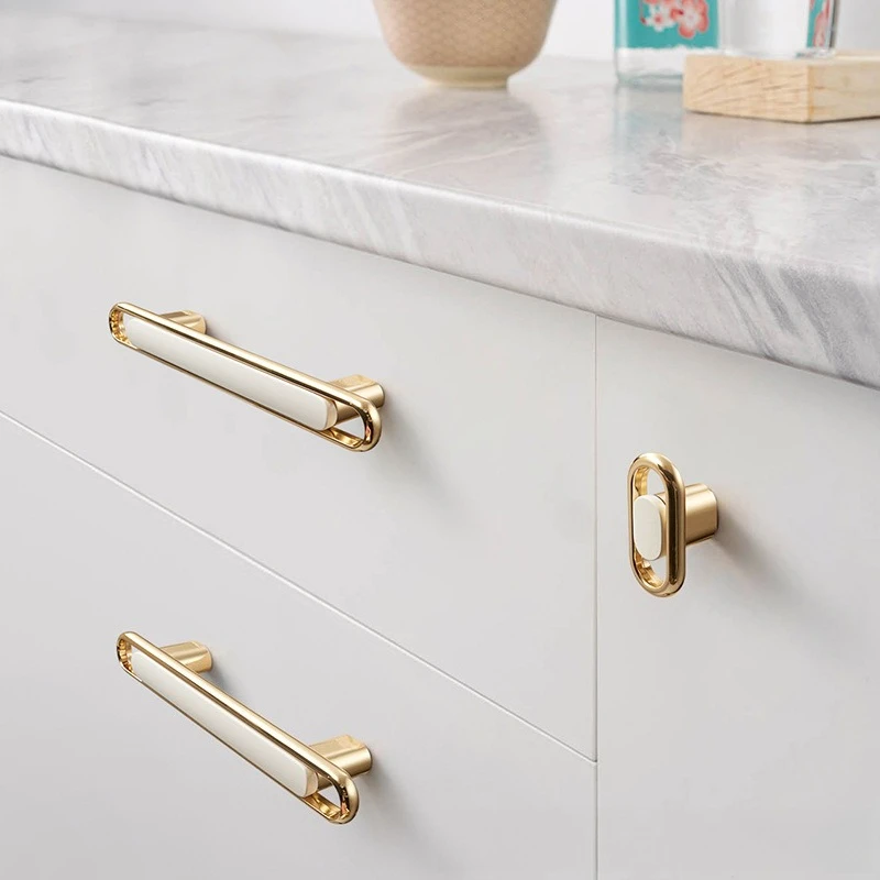 Wardrobe Door Handles Modern Minimalist Luxury Golden Black Cupboard Door Knobs Drawer Pulls Kitchen Premium Small Handles