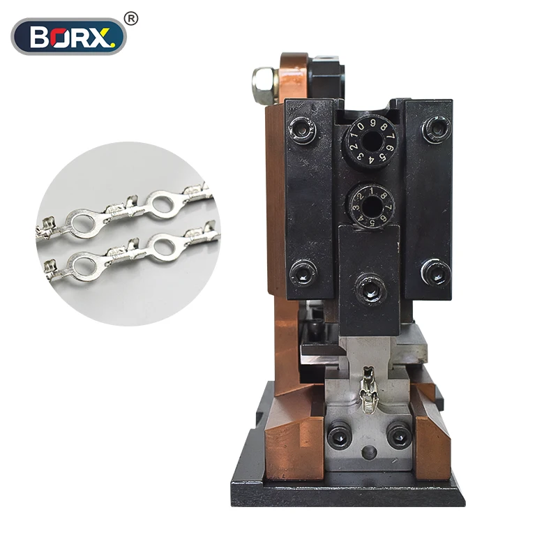 

Semi-automatic Mute Terminal Machine Crimping Die Blades Copper Core Wire Conductor Crimping Applicator OTP Mould