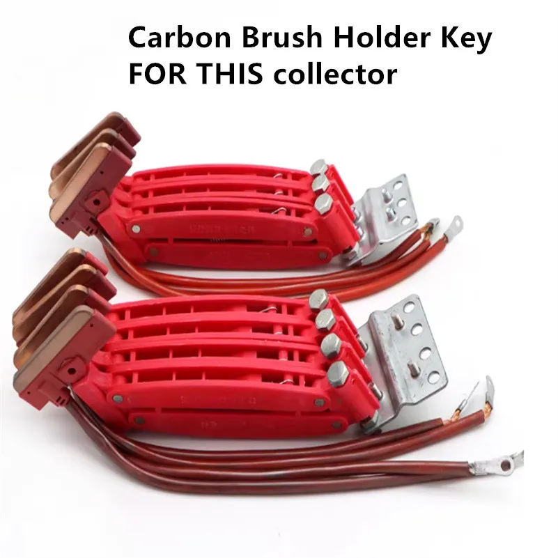 

CRANE Seamless Sliding Contact Line Collector 3/4-Pole ACCESSORIES Carbon Brush Holder Key