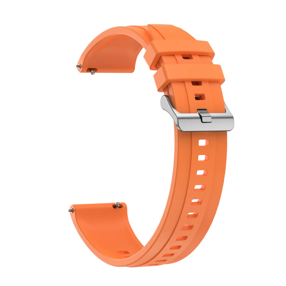 22mm Quick Release Silicone Strap For HUAWEI WATCH GT 4 3 2 46mm/Runner/Ultimate Band For Samsung/Amazfit/TicWatch/SUUNTO/Xiaomi