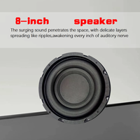 8 Inch High Power Car Subwoofer 4ohm Deep Bass Speaker Easy Installation Automotive Audio Modification
