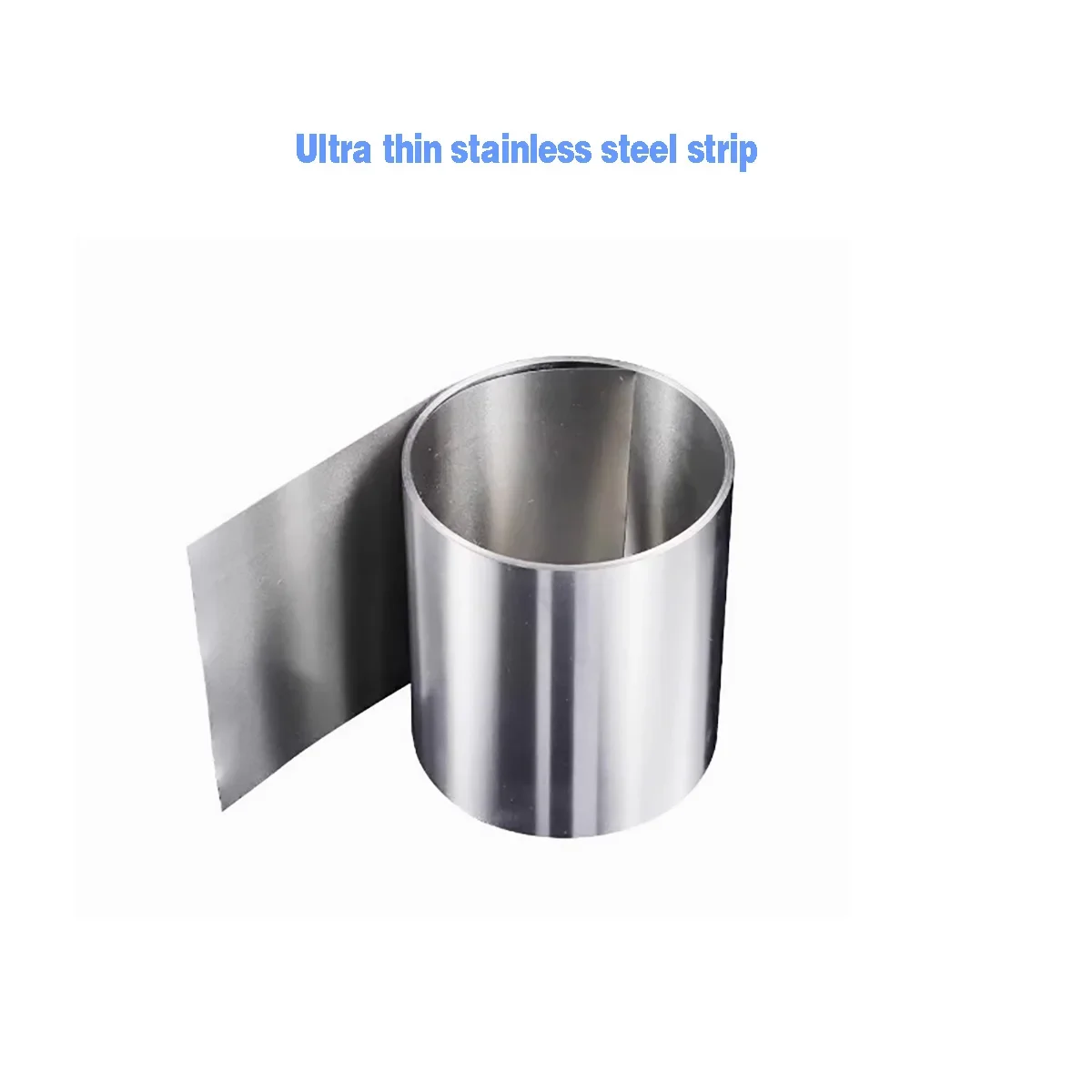 

304 Stainless Steel Strip/Thin Steel Sheet/Stainless Steel Thin Sheet, Customized Processing, Thickness 0.01mm-0.2mm