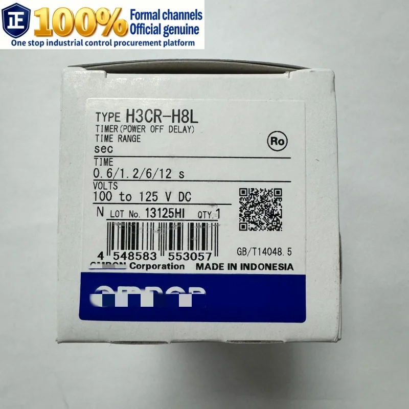 

H3CR-H8L AC100-125 S 100% brand new original genuine time timer