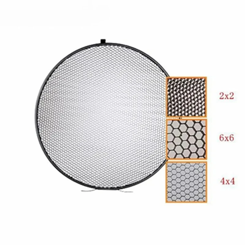 6/4/3/2mm Honeycomb Grid for Bowens Mount Standard Reflector Photography Studio Equipment  Aluminum 7'' 170mm