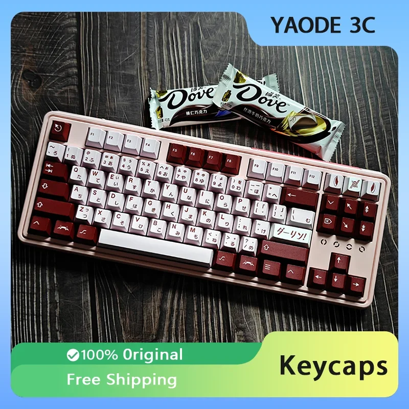 GMK Darling Theme Keycap Full Set 167Keys Custom PBT Dye-sublimation Cherry Profile Keyboard Caps For Gaming Mechanical Keyboard