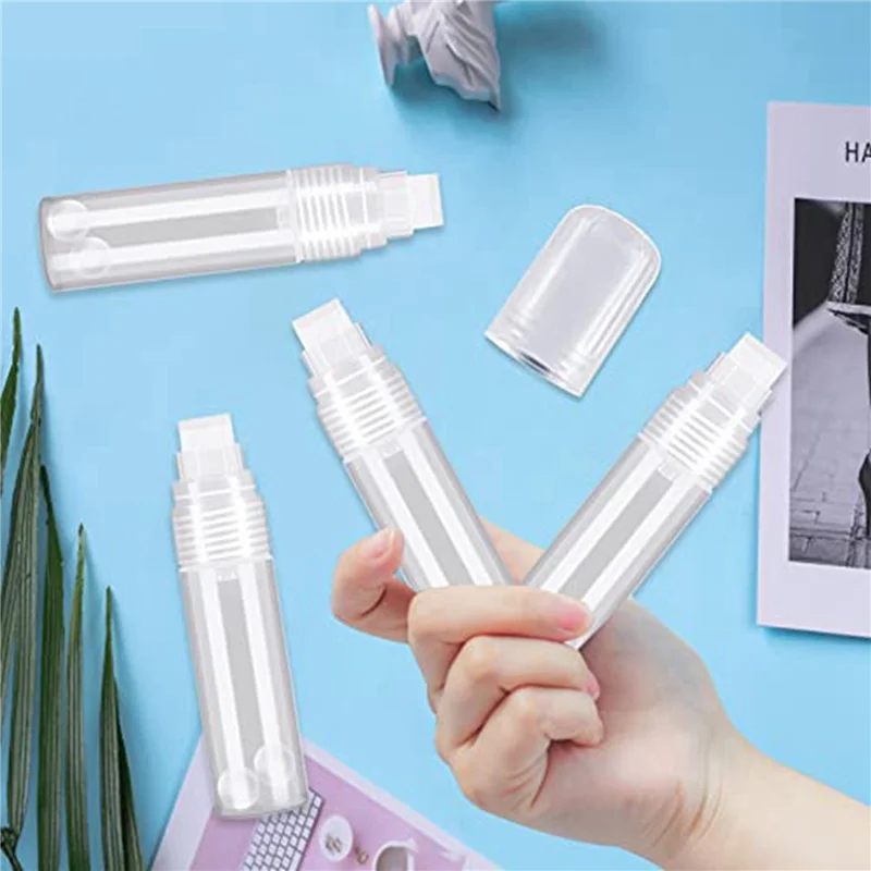 

AB11-40 упаковка многоразовых акриловых маркеров 15 мм пустые акриловые маркеры прозрачные маркеры с белой краской для наскальной живописи дерева