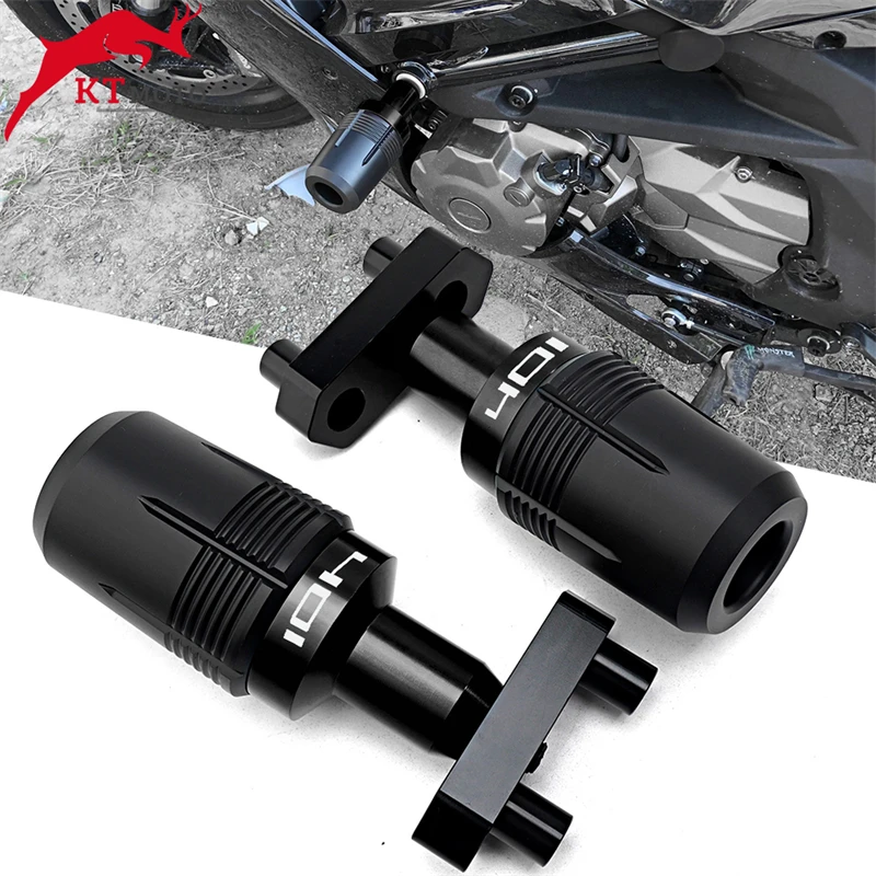 

CNC Aluminum Frame Crash Slider Falling Protector For Husqvarna Svartpilen 401 VITPILEN 401 2018-2023 Motorcycle Accessories