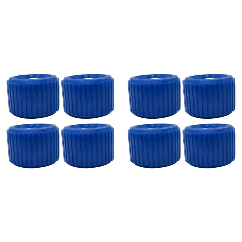 AASS-Boat Trailer Ribbed Wobble Rollers, Trailer Roller Boat Ramp Rollers Boat Lift Wheels Kit For Boat Yacht Trailer,8Pcs