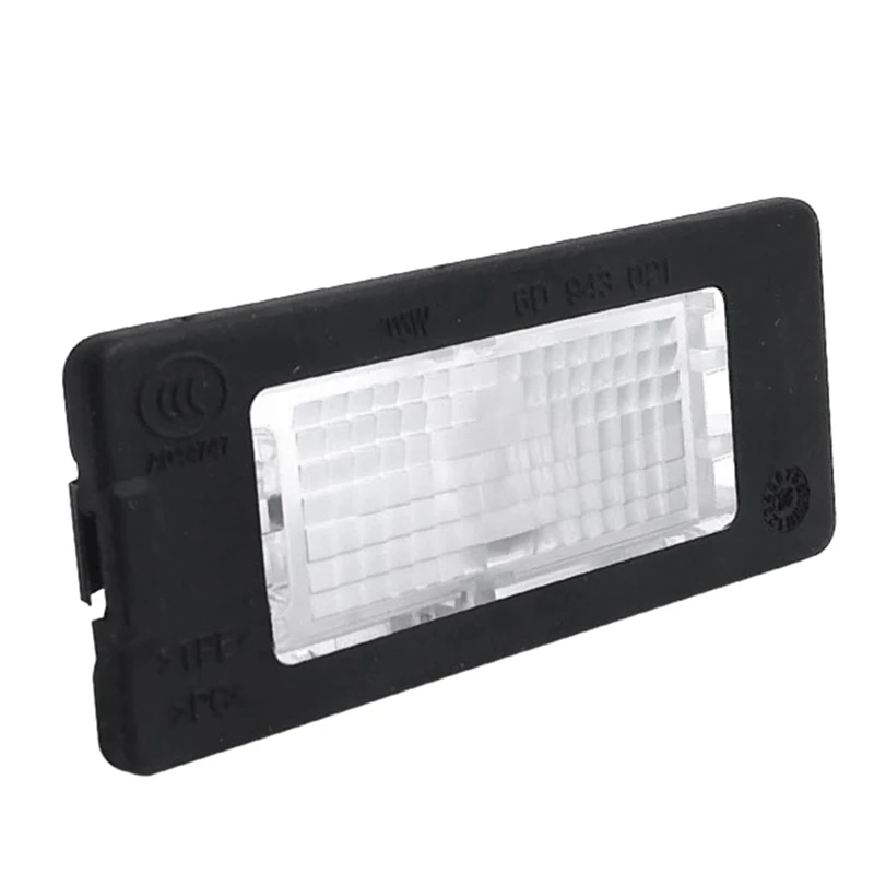 Iluminação da matrícula do halogênio, Passat, B6, B7, Jetta, MK6, Tiguan, Touran, Sharan, Golf PLUS, Seat, Alhambra, 5N0943021