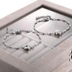 High Quality Locket Stainless Steel Aromatherapy Bracelet Perfume Diffuser Bracelet Adjustable Lobster Claw Clasp Chain Gift