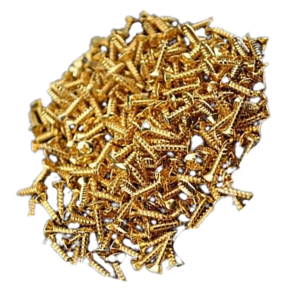 30pcs New Gold Pickguard Screws For Fender Strat/Tele Electric Guitar Bass