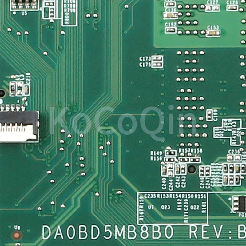 Para toshiba satélite s70 s75 notebook mainboard da0bd5mb8b0 slj8e a 000237530   Placa-mãe para laptop totalmente testada