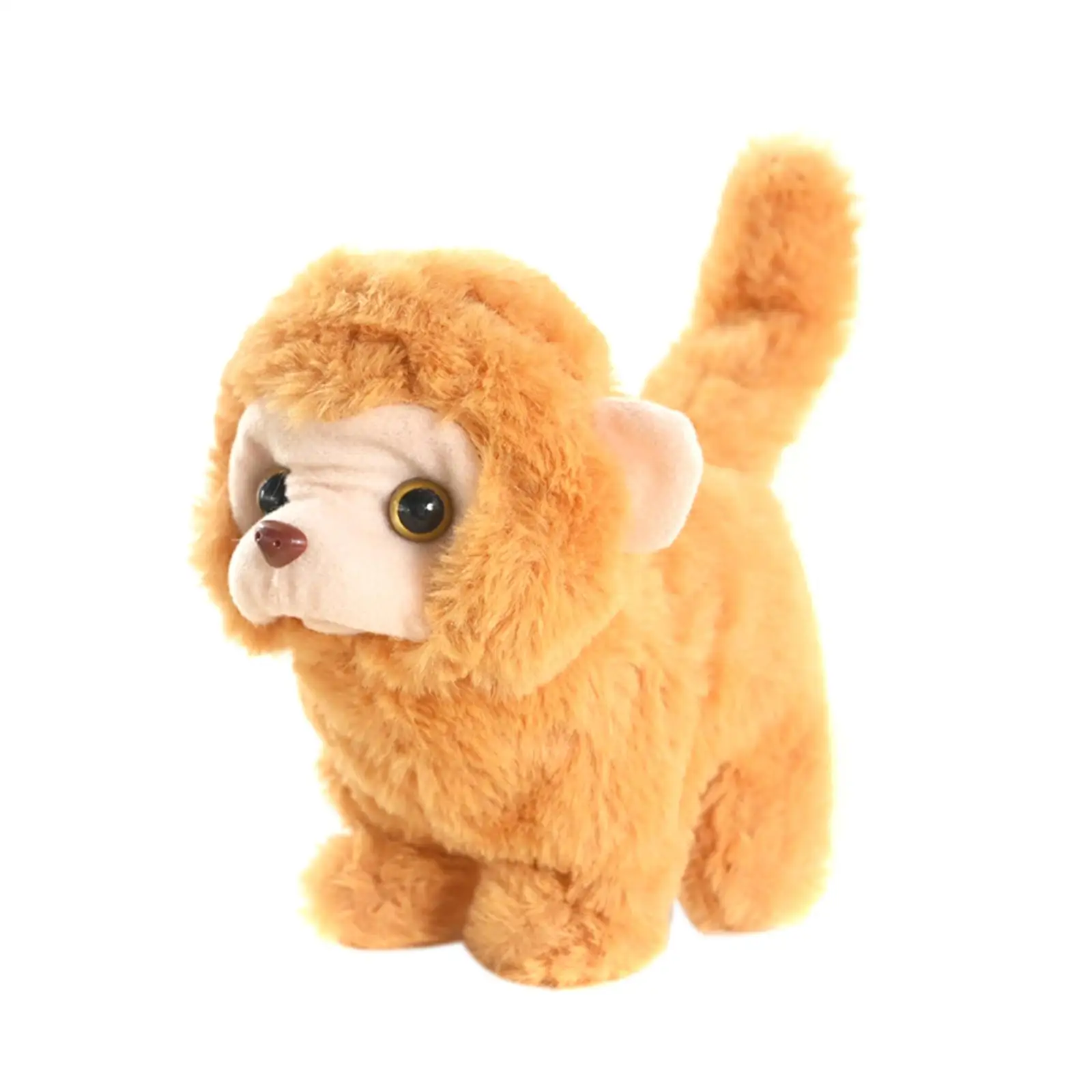 Mono de peluche de juguete, Animal relleno, mono suave de juguete para niños, festivales