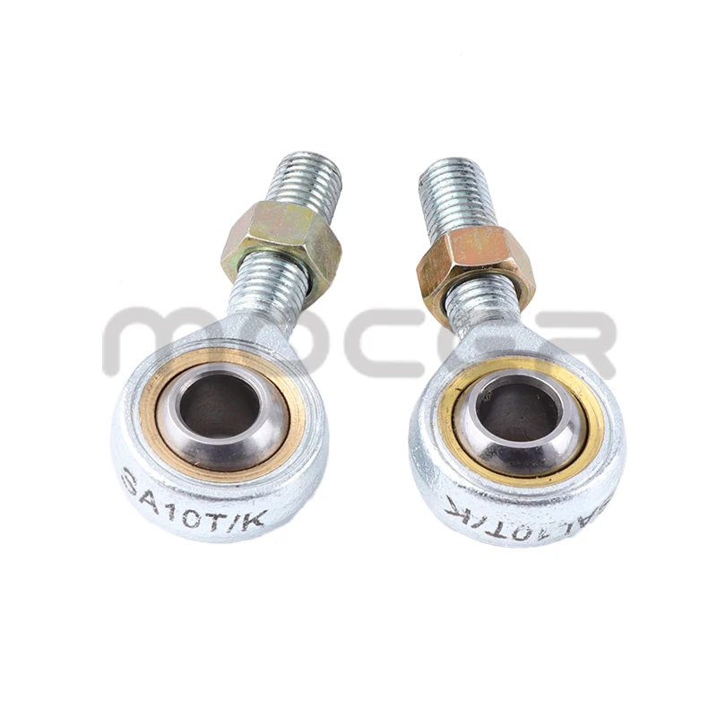 1 Pair 8mm/10mm Steering Tie Rod Ends Ball Joint Male SA T/K POSA Right and Left Hand Ball Joint Metric Threaded Rod End Bearing