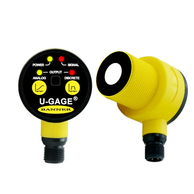 Waterproof 4-20mA/0-10V analog output 1m 2m non-contact ultrasonic liquid level sensor T30 series rs485