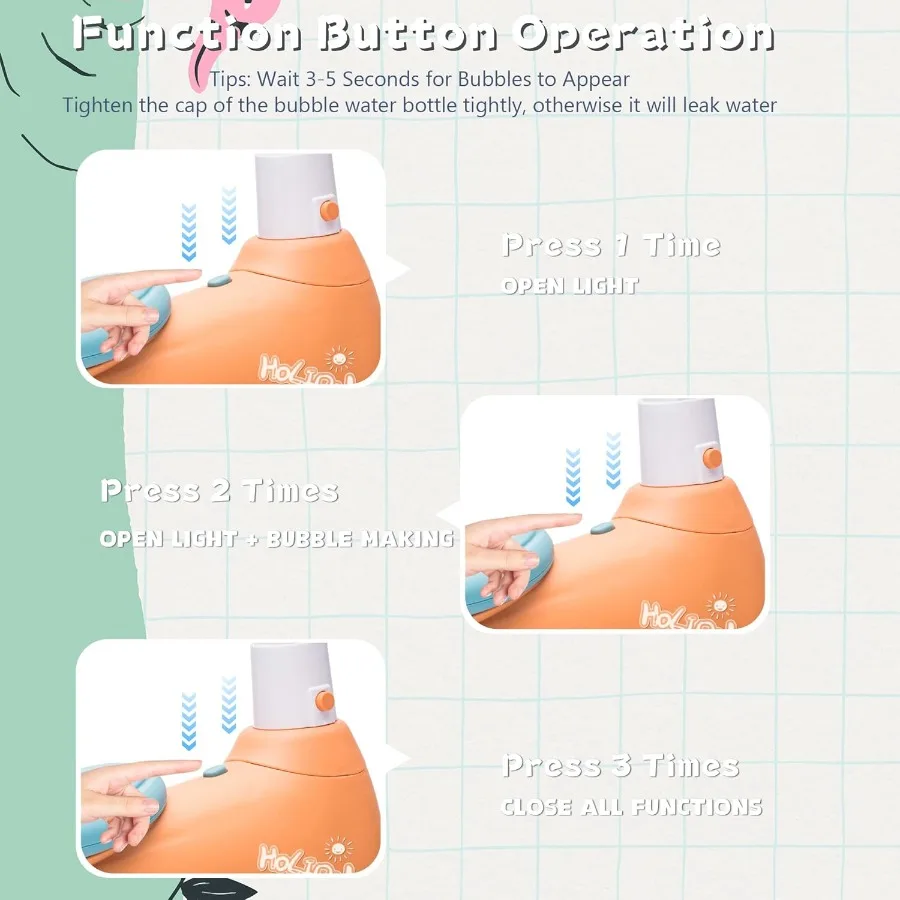 Babyloopfiets 1 jaar oud met muziekverlichting Bubble Machine 4 wielen Pedaalloze peuterrit op speelgoed voor 12-36 maanden Birthda