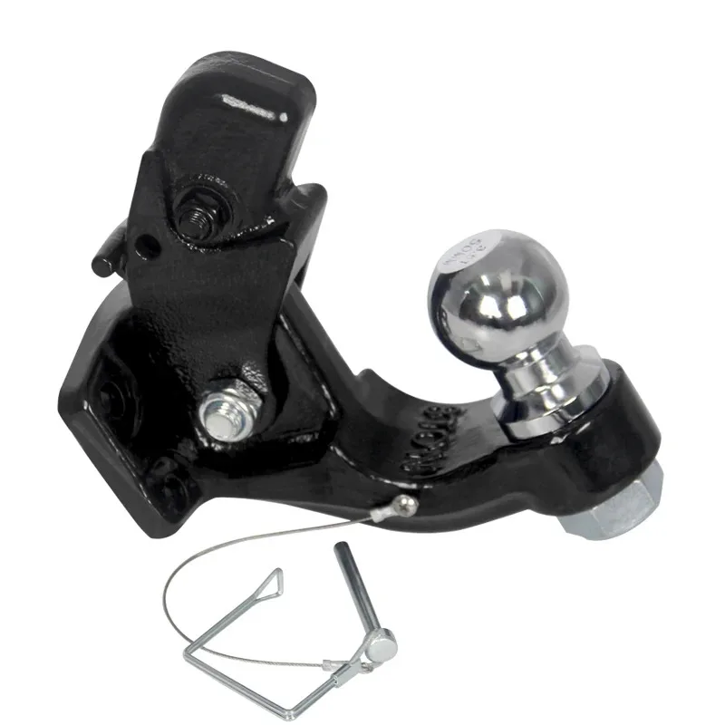 

ZAIQU Heavy Duty Steel 8Ton Forging Trailer Hitch With 50mm or 2" Ball Off-road Refit Parts Tow Hook Accessories