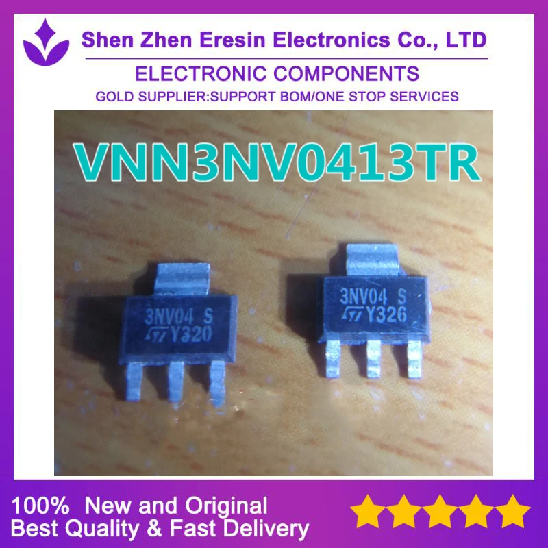 Free shipping  10PCS/LOT   VNN3NV0413TR  SOT223    New and original