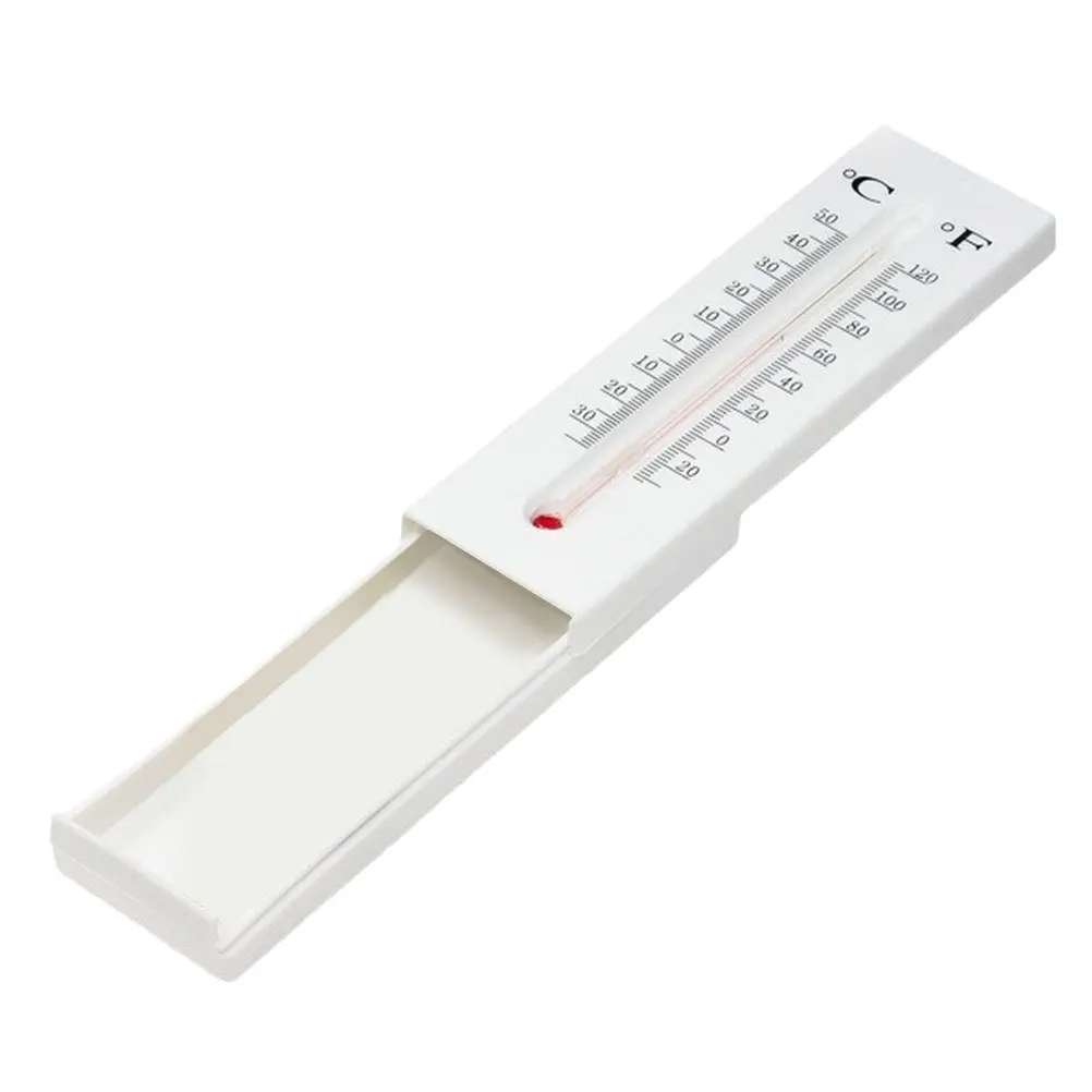 1 قطعة مقياس الحرارة نمط مفتاح صندوق تخزين في الهواء الطلق مفتاح مخفي لبوابة حديقة ديكور آمن حامل قفل #5