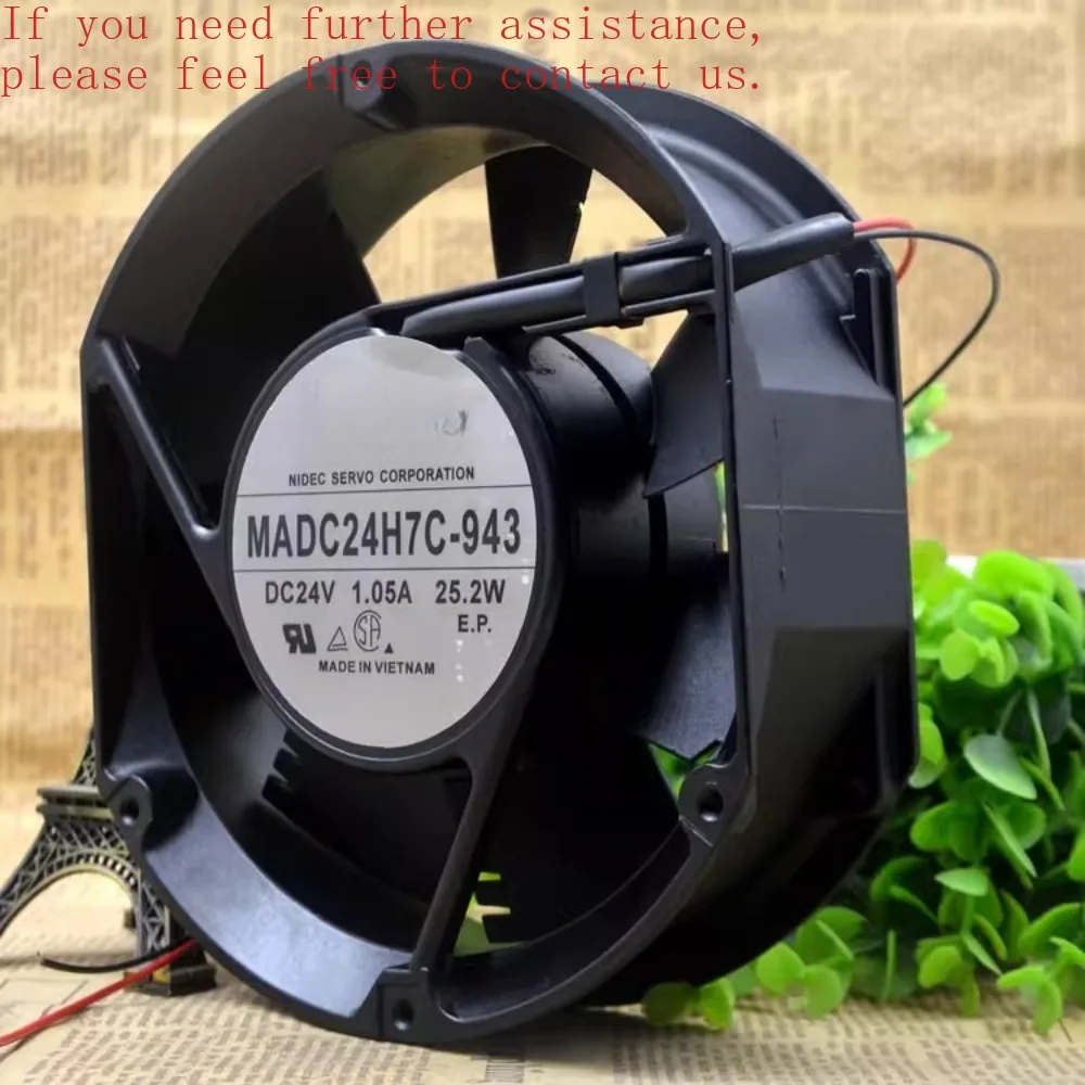 

Для SERVO MADC24H7C-943 24 В 1,05 А 25,2 Вт 17 см вакон инверторный вентилятор