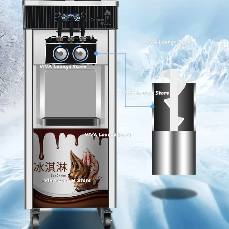 

Popular Ice Cream Maker Exceptional Dessert Professional Ice Cream Maker User Friendly Restaurant Furniture Heladera XY60ICM
