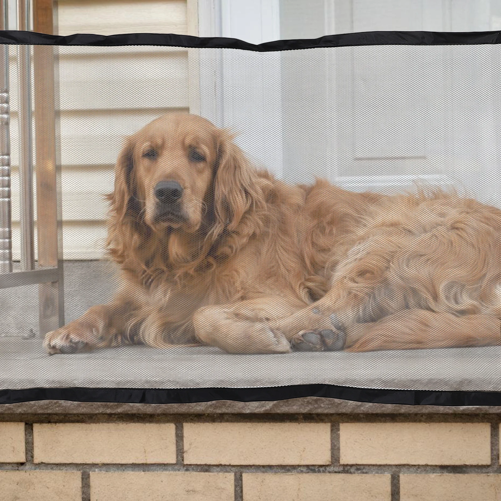

Pet Fence Indoor Dog Home Mesh Cats Dogs Isolation Barrier Cloth Durable Easy Safety Portable Indoor Outdoor Toy