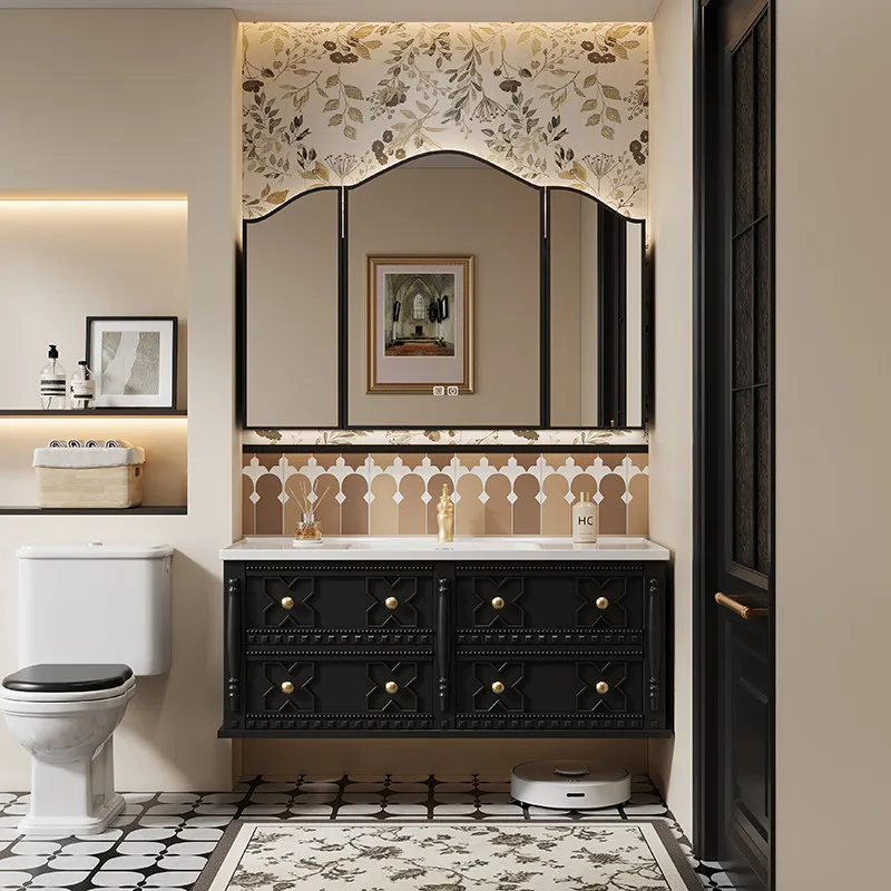 Makeup Toilet Bathroom Cabinet Display Dressers Vanity Shelves Storage Sink Cupboard Paper Perfume Archivadores Trendy Furniture