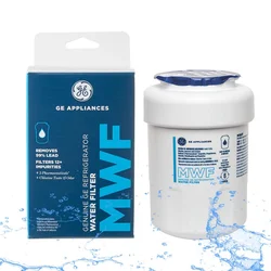 Reemplace el filtro de agua del refrigerador GE MWF para MWFP, MWFA, MWFAP, MWFINT, GWF,(paquete de 1-5)