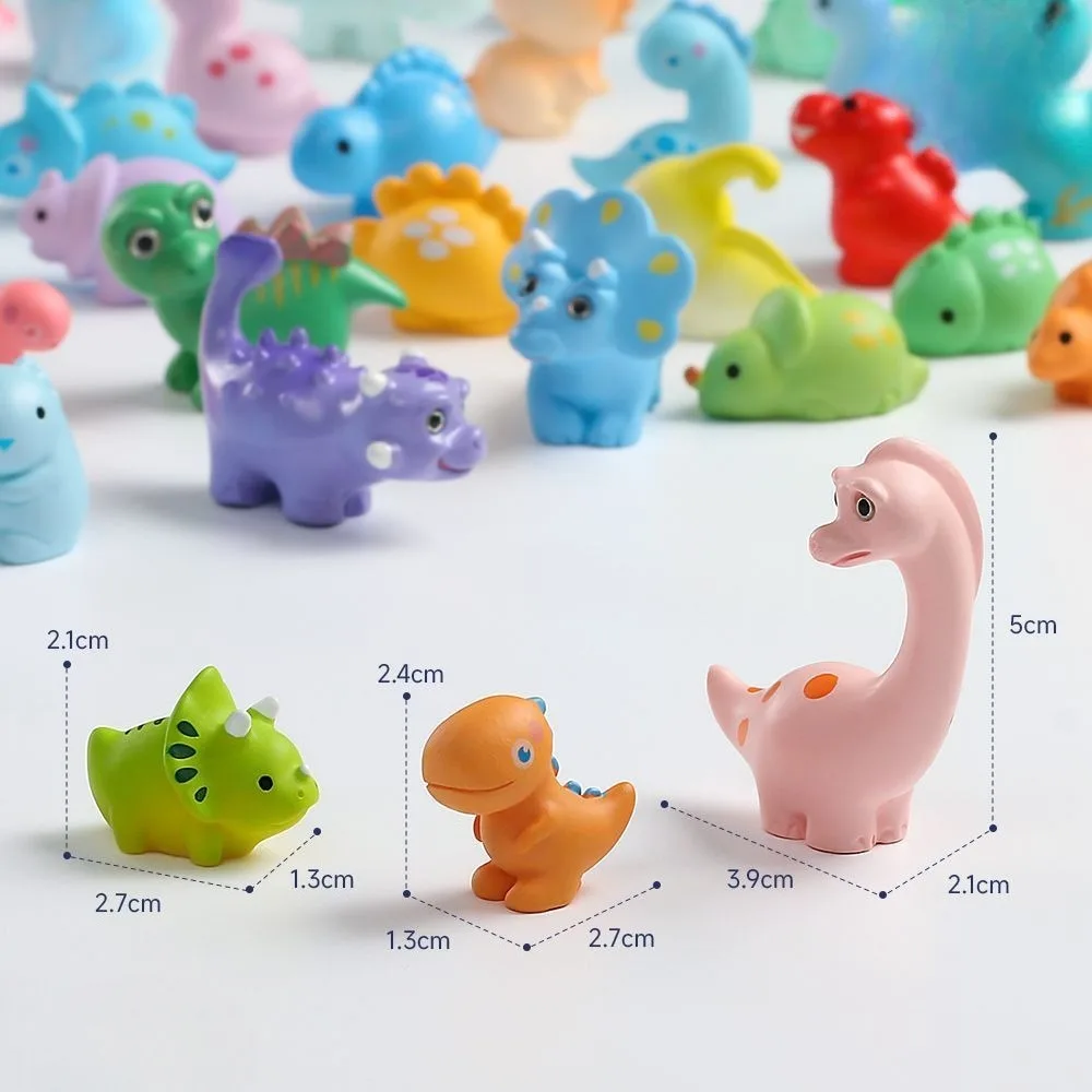 ديناصور أعمى الحقيبة Miniaturization محاكاة الحيوانات الصغيرة نموذج سطح المكتب زخرفة موضة حساسة عمل نموذج لجسم لعبة #6