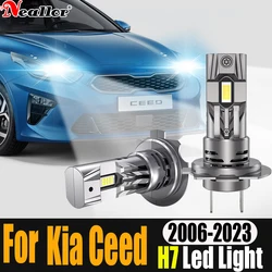 2x H7 Led Canbus No Error Headlights White Lights Diode Bulb 12v Powerful Car Driving Running Lamp For Kia Ceed 2006 - 2022 2017