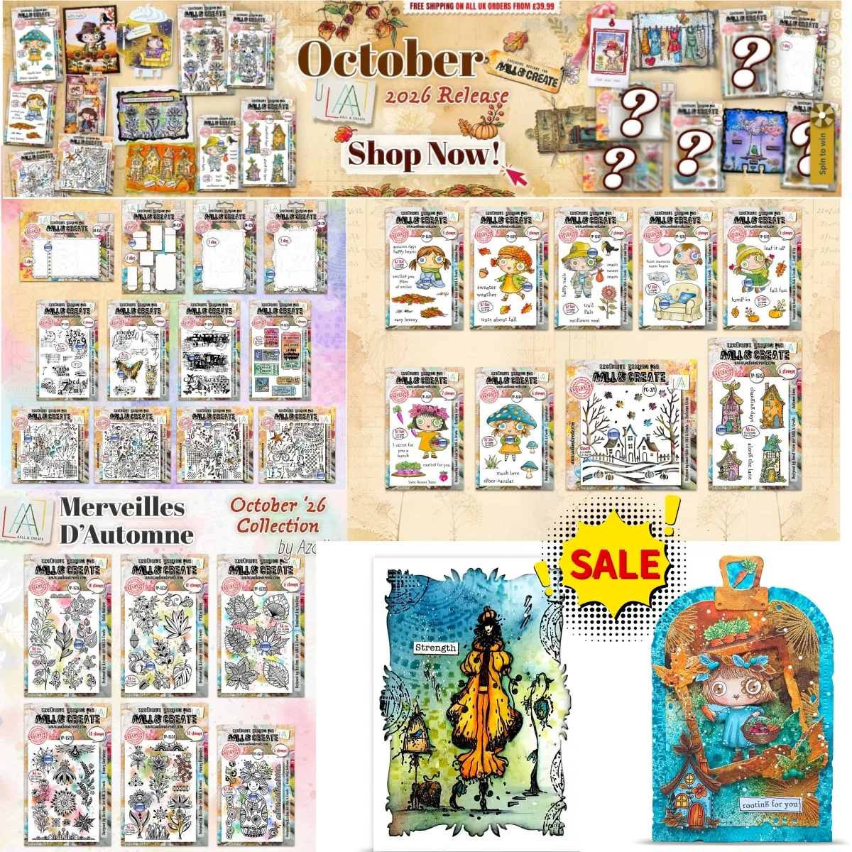 October 2026 Fall into Fall Belle Nature Leaf Crow Twig Clear Stamps Stencil DIY Scrapbook Handcraft Card Album Craft Template