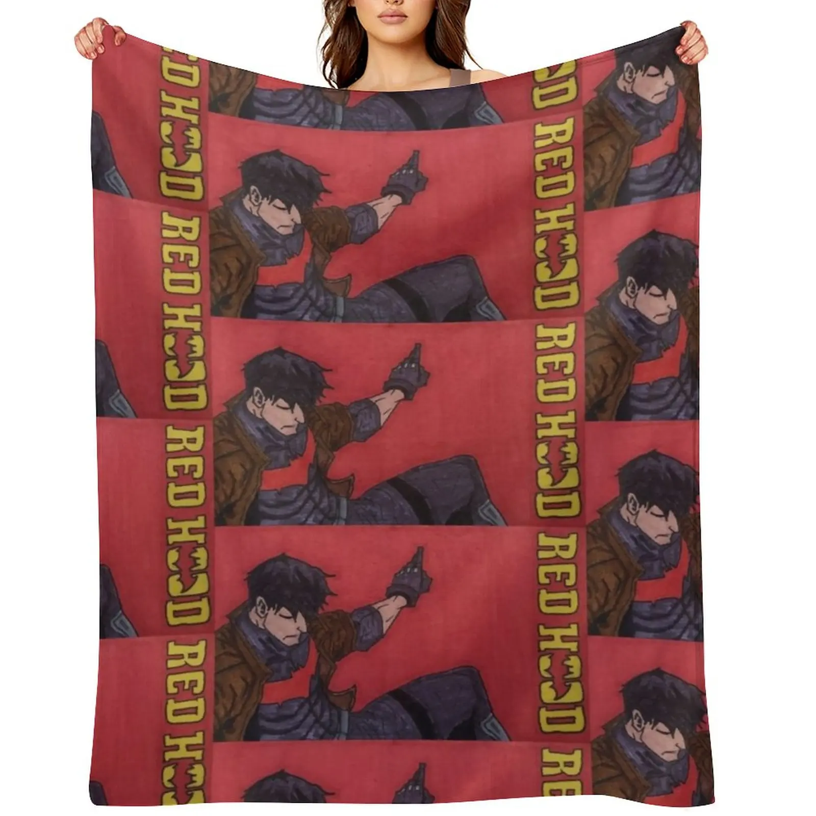 

jason todd Throw Blanket Bed Winter beds Furry Blankets