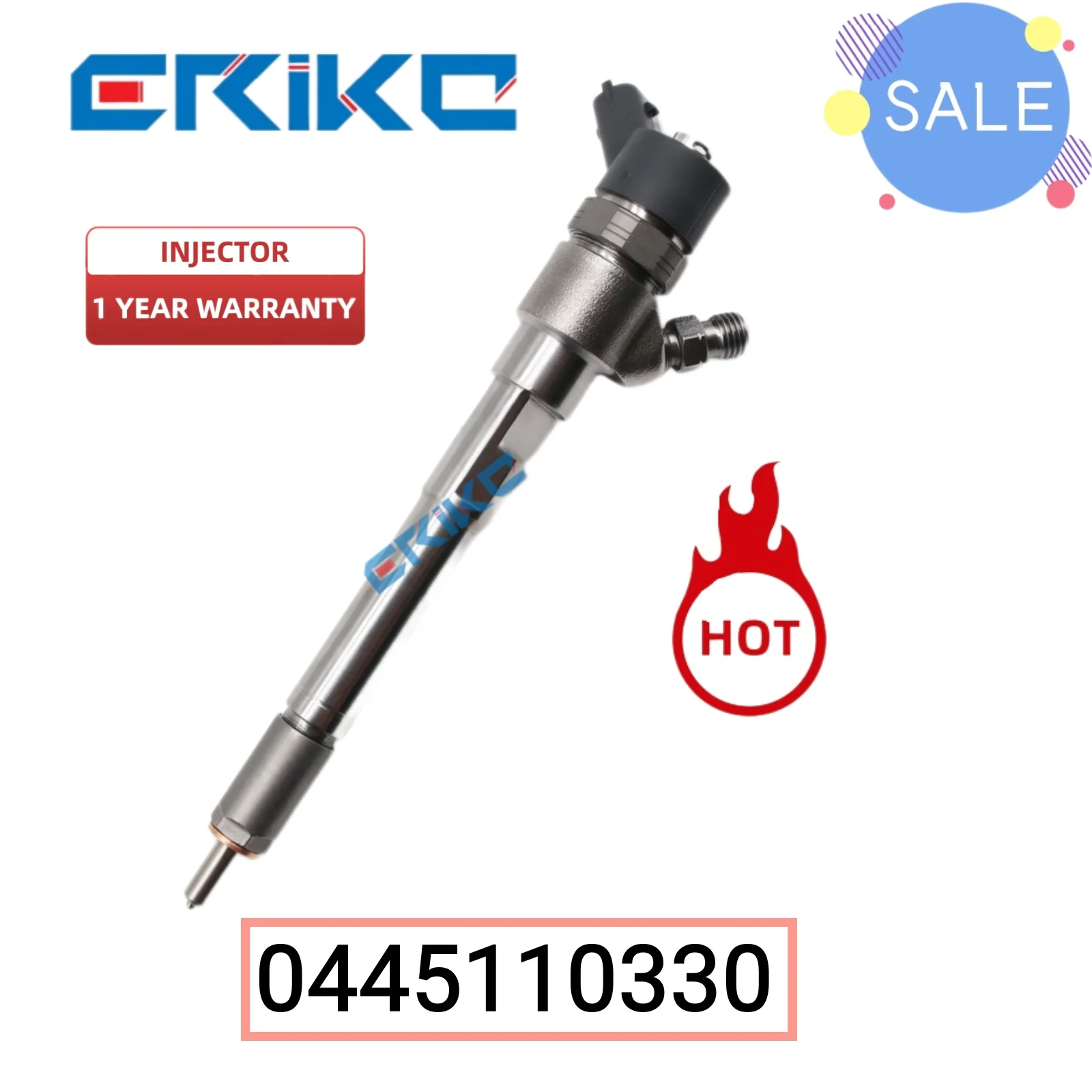 0445110330 Auto Car Fuel Injector 0 445 110 330 Injector Diesel 0445 110 330 Injector Body for 3380027750 Diesel Engine