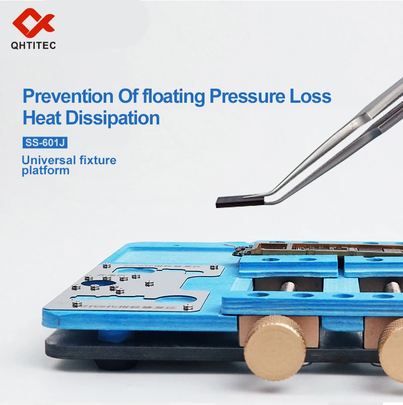 1Set SS-601J Universal Fixture platform Double Bearing Stable For IPhone PCB Mainboard BGA Repair Fixture Soldering Tool