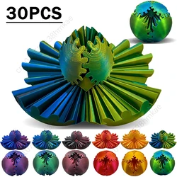 1-30PCS Gear Balls 3D Printed Gear Balls Spinning Small Ball Toys for Stress Relief and Relaxation Parent Child Interactive Toys