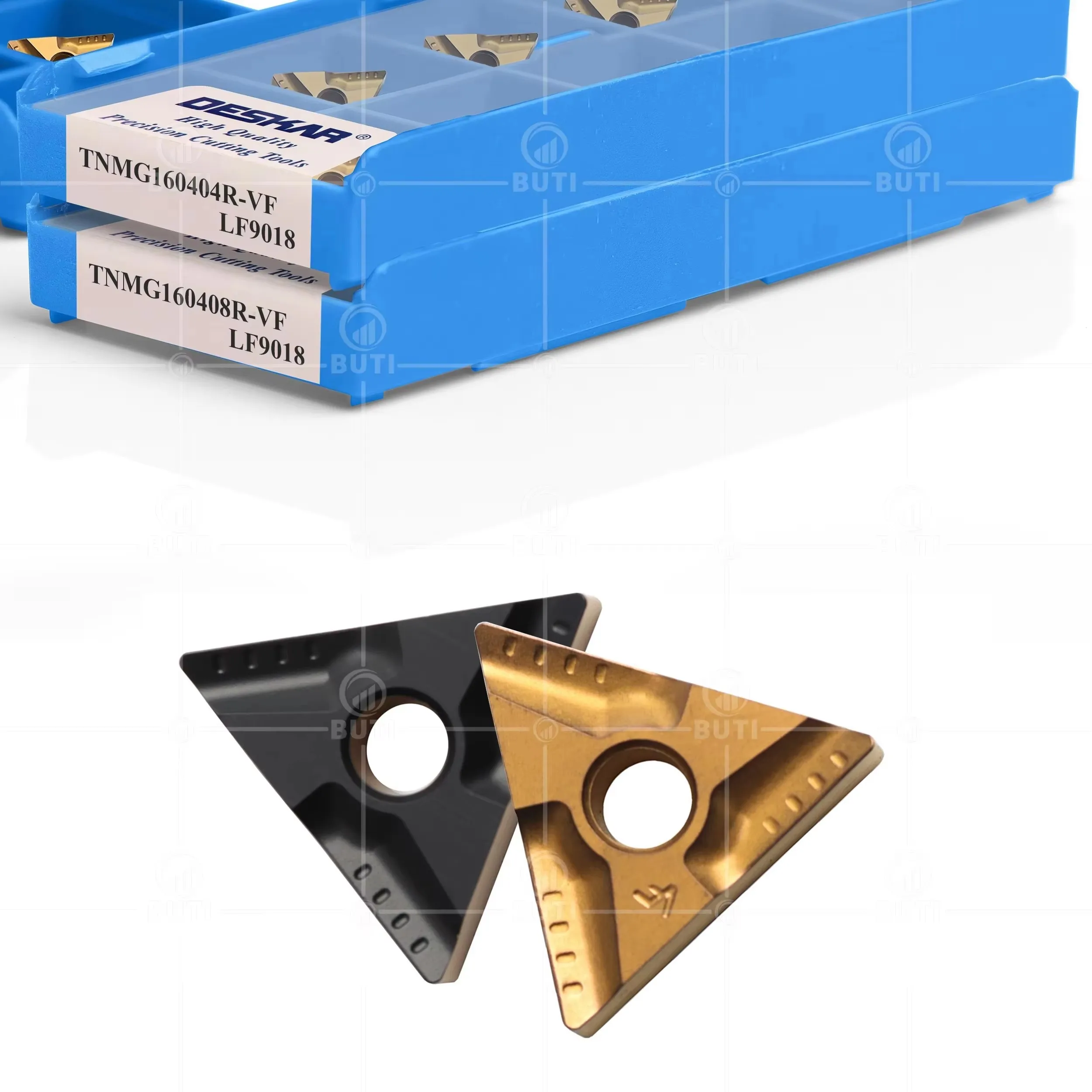 DESKAR Triangle Turning Insert TNMG160404/08R-VF L-VF LF9018 LF9218 Numerical Control External Turning Tool For Steel Processing
