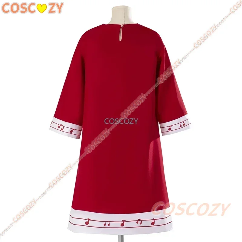 سنوبي مورنينغستار زي تأثيري ، شعر مستعار زي أحمر ، بدلة قتال جنون ، أنيمي فستان الأميرة حفلة هالوين