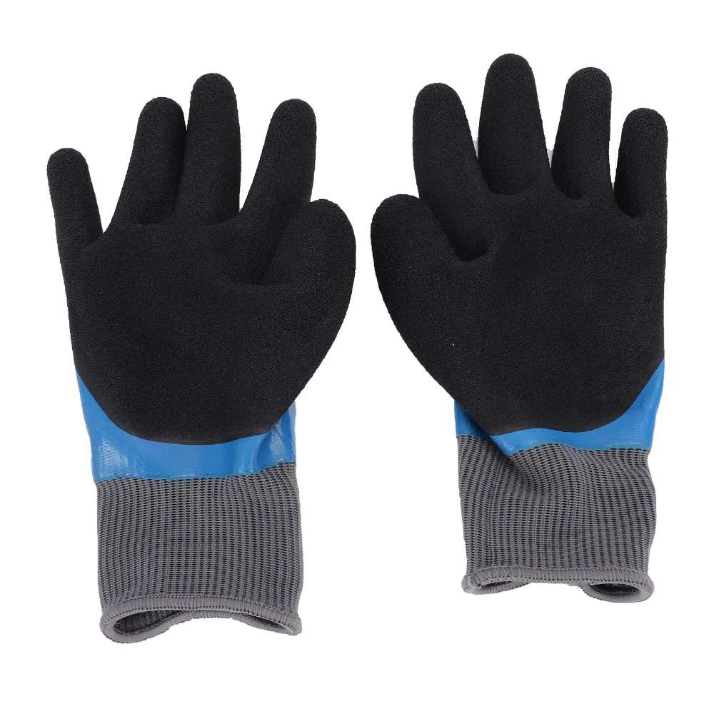 1 Pair Nitrile dipped material Electrical Insulated Gloves Double side coated Low voltage 380V resistant Live Working Gloves