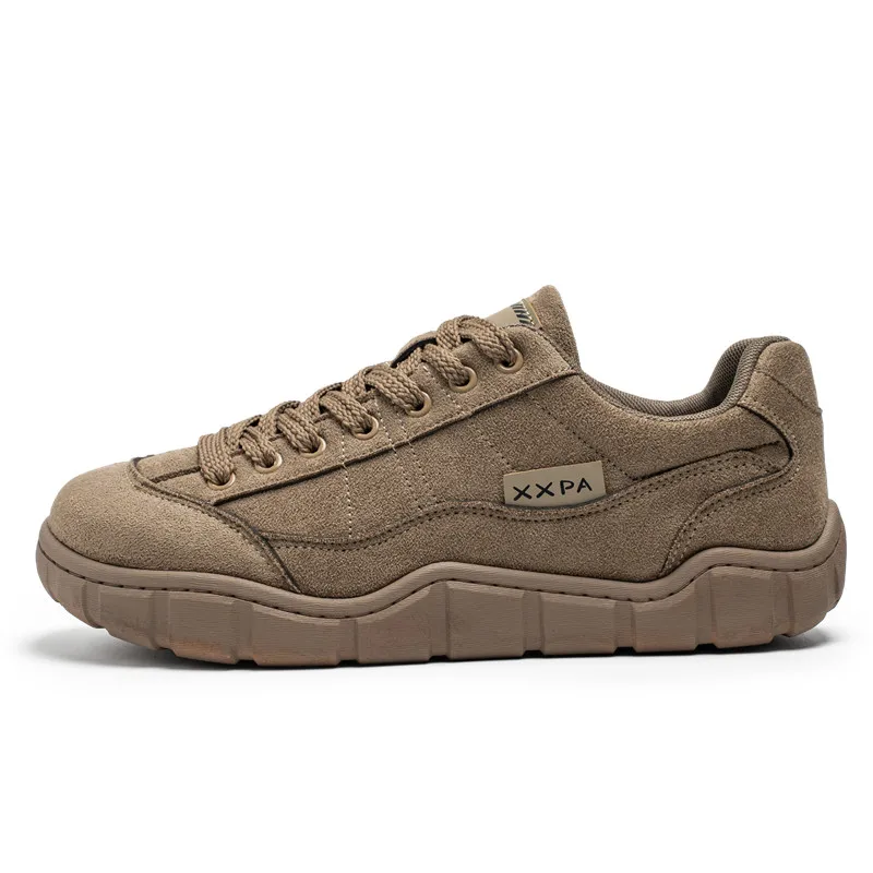 Herrenschuhe Herbst Neue Retro Casual Sportschuhe Rutschfeste Weiche Sohle Breite Zehenpartie Trendige Schuhe – Detail 5