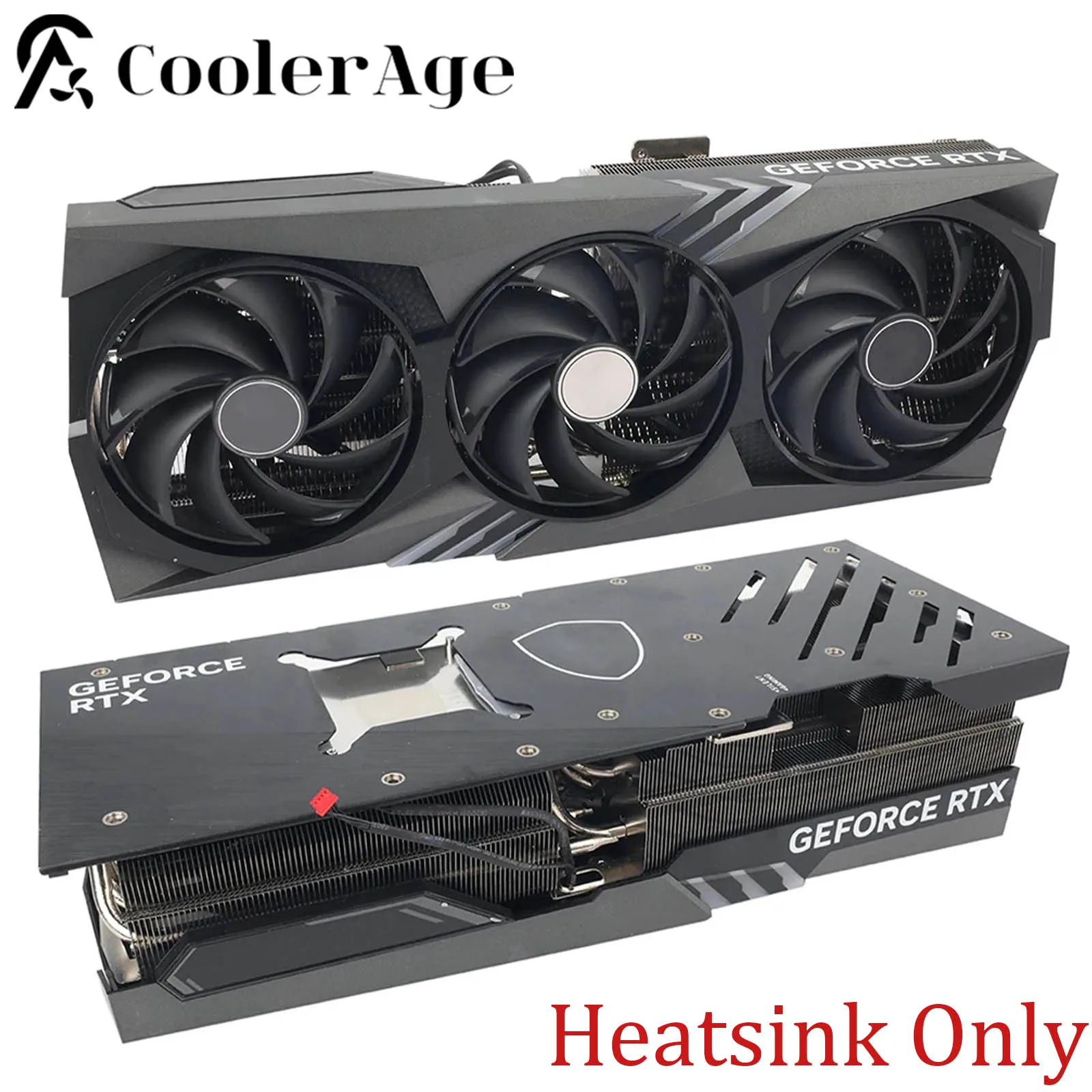 

For MSI GeForce RTX 4080 4090 GAMING X TRIO Video Card Heatsink with Backplane New Original RTX4080 RTX4090 Graphics Card Heat S