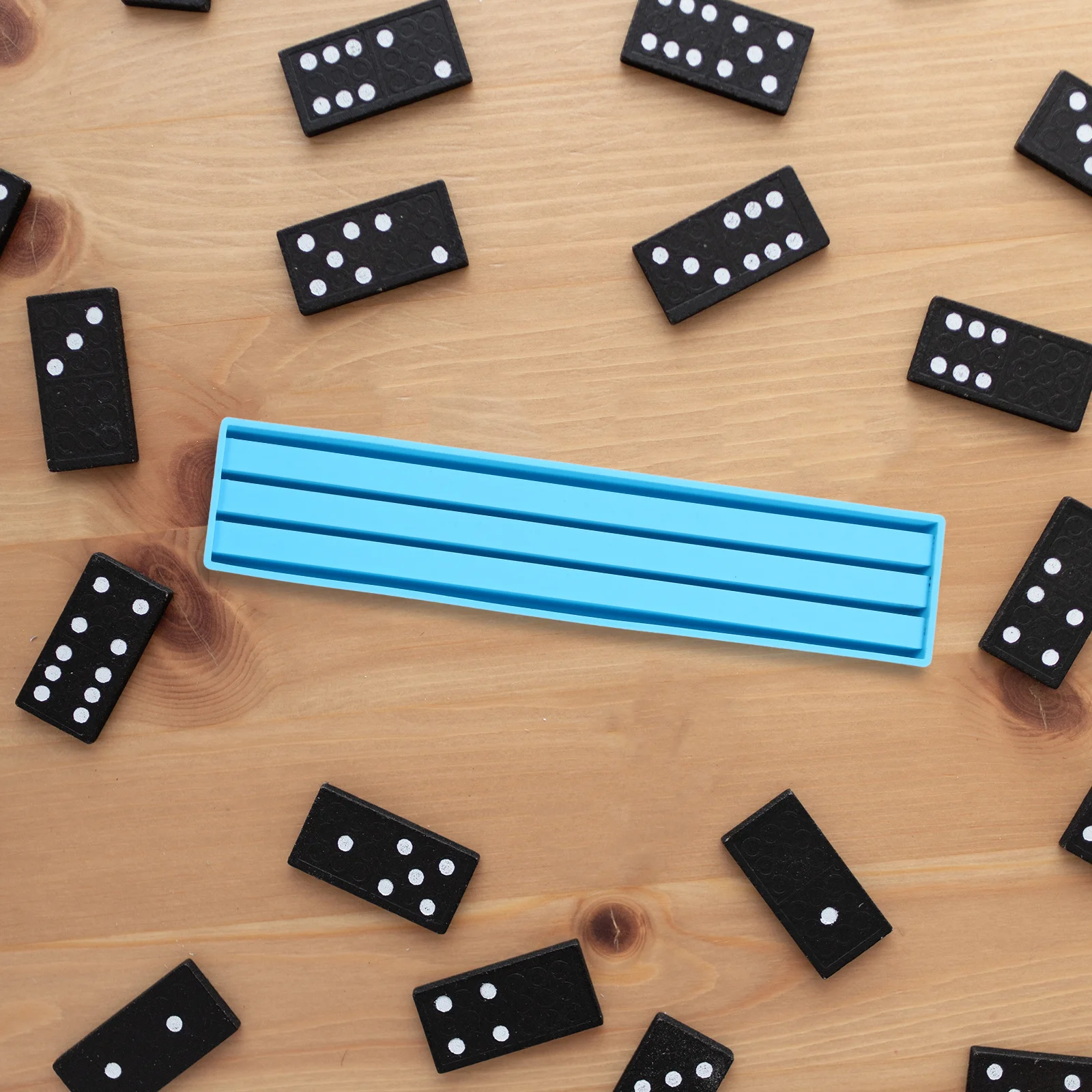 

Держатель для хранения домино, силиконовая форма, водное кристаллическое литье из смолы, форма для рукоделия «сделай сам», гибкая антипригарная, простая в эксплуатации, многоразовая подставка