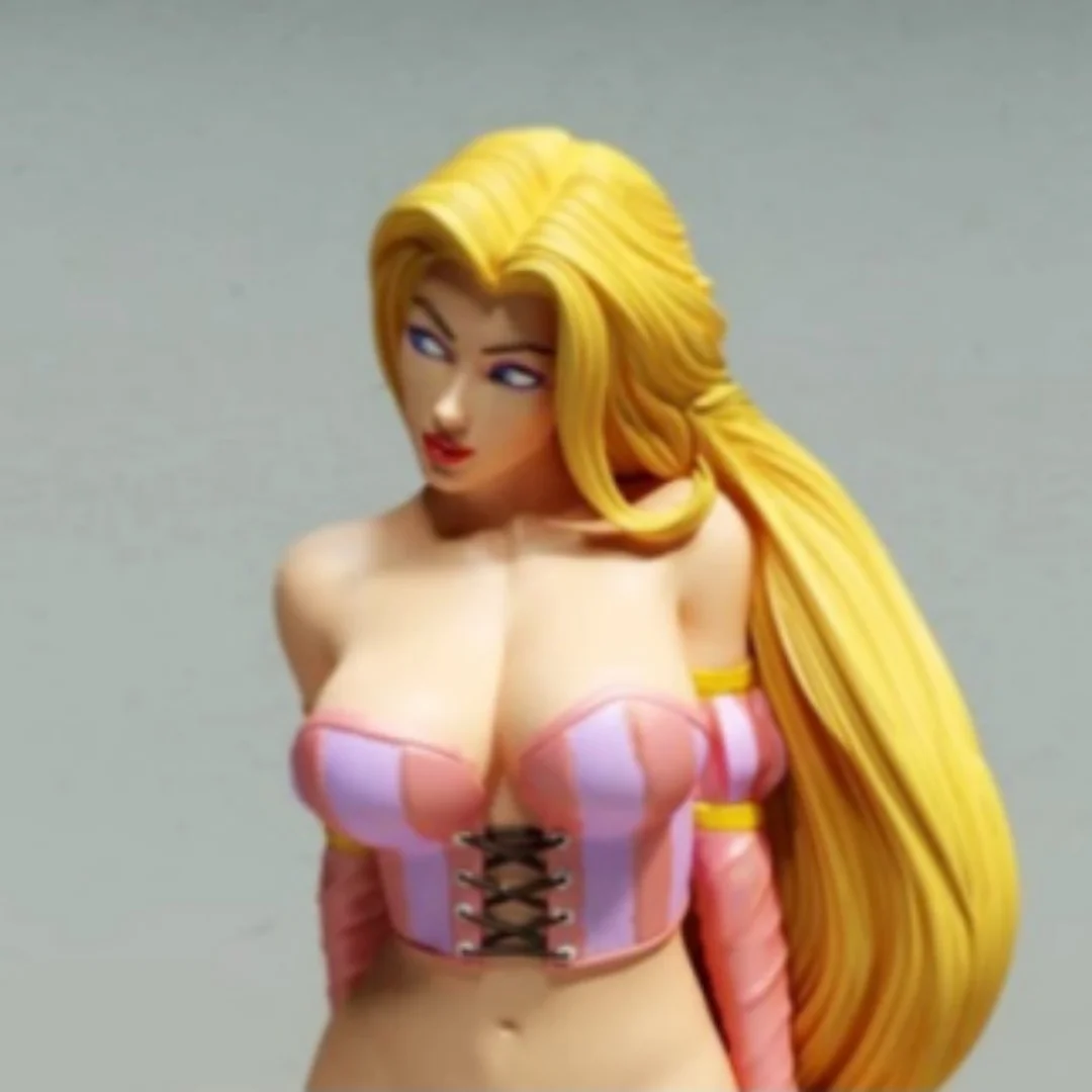 

1/24 Scale Resin Figure Model Kit Princess with hair trailing to the floor Nsfw Unassembled and Unpainted 3D printing DIY toy234