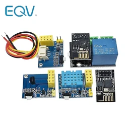 ESP8266 ESP-01S 5V WiFi Relay Module DS18B20 DHT11 Things Smart Home Remote Control Switch for Arduino Phone APP