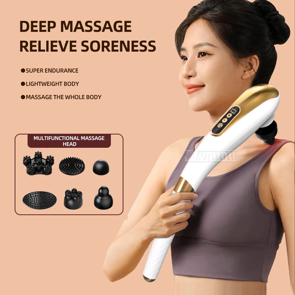 Portable Massage hammer Handheld electric vibration percussion massager