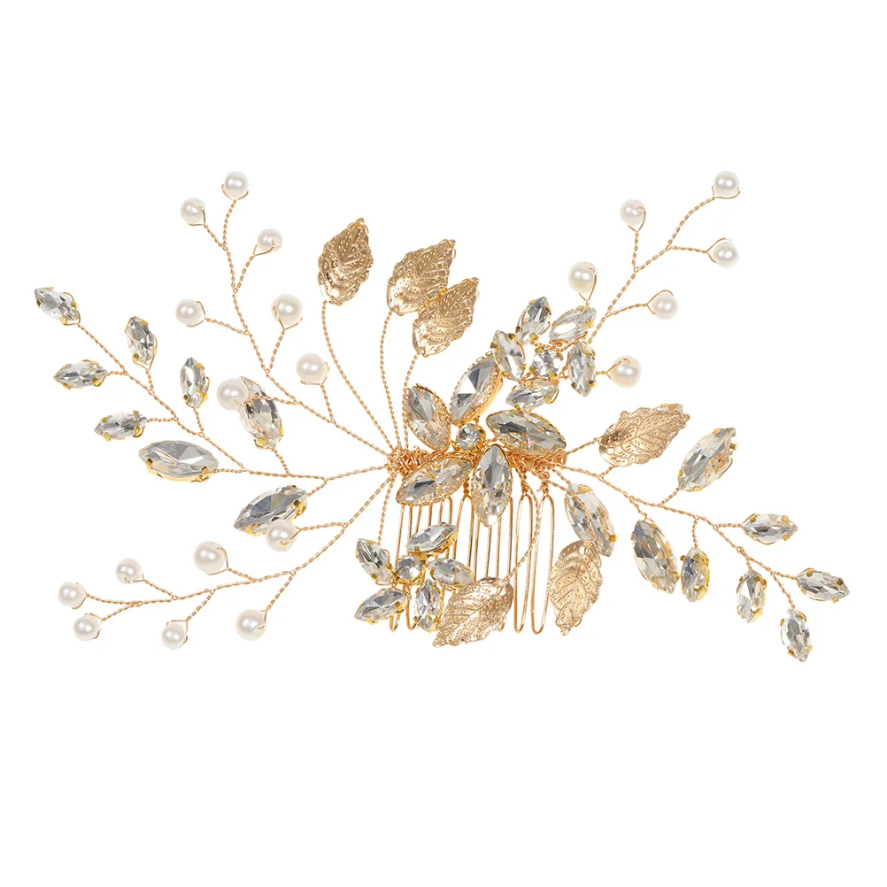 

Blue Rhinestone Bridal Hair Comb Wedding Hair Accessories Bride Hairpiece Bridesmaid Hairpiece Prom Party Accessories